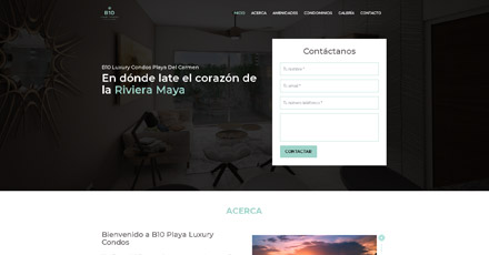 Sitios web en Cancún